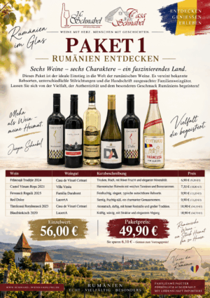 Rumänien entdecken - Paket Rumänische Weinwochen