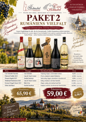 Rumäniens Vielfalt - Paket Rumänische Weinwochen