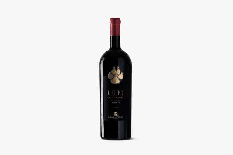Flasche LUPI Rezerva, Flaggschiff der Gitana Winery
