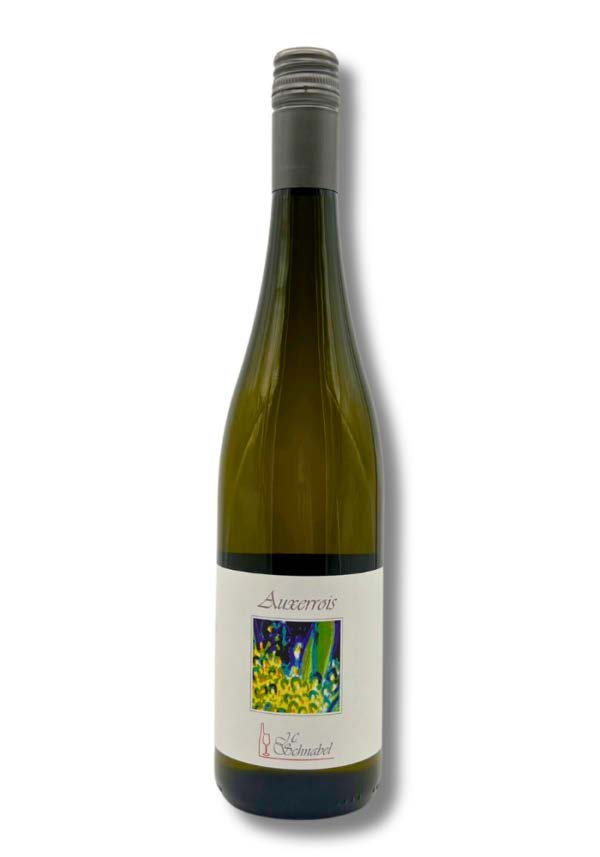 Flasche Auxerrois „Schnabel“ mit Künstleretikett
